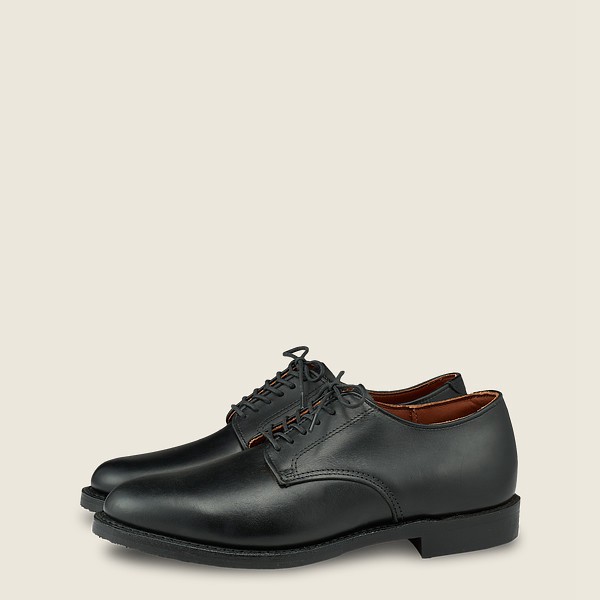 Red Wing Oxford Black - Mens Williston - Featherstone Leather - 3197-KLQYR
